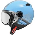 【ASTONE】KSS DD88 (淺藍) W造型鏡片 四分之三罩安全帽