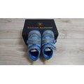 【二手】 【金安德森】Kinloch Anderson寶寶休閒學布鞋(藍) --14號， $880