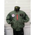 【 嘎嘎屋】 嘎嘎屋 MIT 台灣製 空軍 美式 MA1 飛行夾克 飛夾 空軍外套 ~ 防風防撥水綠色(G-MA1)