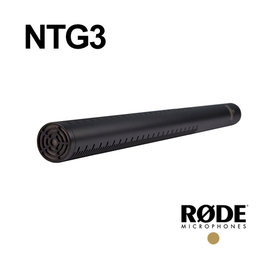 む現貨め河馬屋 RODE NTG3 RF-Bias Shotgun Microphone XLR 出接頭 總代理公司貨