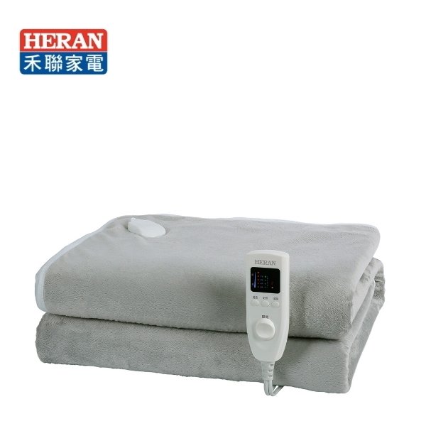 【禾聯】法蘭絨雙人電熱毯《HEB-12N3(H)》五段式溫控 8小時自動斷電 附洗衣袋