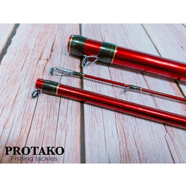 ◎百有釣具◎上興PROTAKO 刺探 並繼烏鰡竿 規格:12號-300 適手性絕佳，重量、調性、過節、韌度皆屬上乘