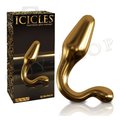 美國Pipedream ICICLES Gold Edition G12 奢華藝術黃金版流線前列腺激發器