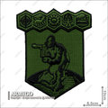憲兵 SSC 部隊臂章(綠色版)