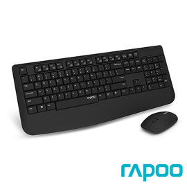 【阿福3C】雷柏Rapoo 1800P5 無線鍵鼠組 / 2.4G 無線/ 多媒體功能按鍵 / 中文鍵盤