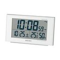 日本 精工 SEIKO 大字幕多功能數位時鐘 溫度 濕度 鬧鐘 時鐘 SQ758W 賴床貪睡 座鐘