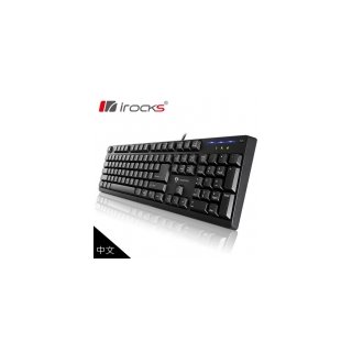 【iRocks】KR6260 24顆鍵不衝突遊戲鍵盤