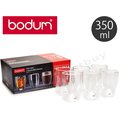 丹麥 Bodum PAVINA 6入 350ml /12oz 雙層 隔熱 玻璃杯 咖啡杯 原廠盒裝4459-10-12US