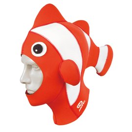 台灣潛水---AROPEC 3mm HD-24-3mmNeoprene 小丑魚造型潛水頭套