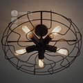 【設計師的燈】Loft RH 美式鄉村工業風個性 工業風電扇吸頂燈