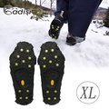 ADISI 多功能進階防滑鞋套 AS19023︱11釘/XL(US11-US14) 簡易雪鞋