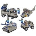 精銳部隊 diy玩具 積木益智模型拼裝 軍事戰爭打仗場景 兒童積木