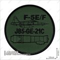 F-5E/F 中正號戰鬥機 J85-GE-21G 引擎繡章