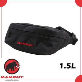 【MAMMUT CLASSIC BUMBAG 1.5L 腰包《黑》】2520-00470/防竊包/臀包/隨身包/旅遊零錢包