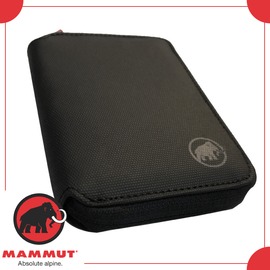 【MAMMUT ZIP WALLET 《黑》】2520-00690/皮包/零錢包/卡夾/短夾/拉鏈錢包