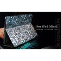 【現貨】韓國 Hologram Croco Apple iPad Mini2 Retina 銀鑽漆鱷紋手工真皮保護套【容毅】