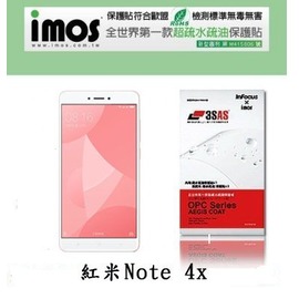 【預購】MIUI 紅米 Note 4X iMOS 3SAS 防潑水 防指紋 疏油疏水 螢幕保護貼【容毅】