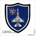 空軍F-16機種章(第5聯隊)(藍色版)