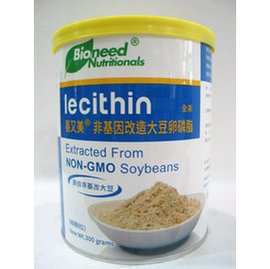 喜又美~非基因改造大豆卵磷脂300公克/罐(細顆粒)