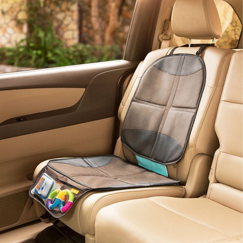 Munchkin 汽座保護墊+置物袋 /汽車座椅防滑墊.汽座止滑墊