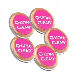 Q-Link 防電磁波貼片CLEAR-粉色5片一盒(客訂不退換貨)