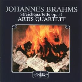 C211911 布拉姆斯: 弦樂四重奏,Op.51 亞堤斯弦樂四重奏 Artis Quartett / Brahms: String Quartet No. 1(Blue) (Orfeo)