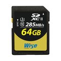 【亞洲數位商城】Wise SDHC UHS-II 64GB記憶卡 SD2-64U3
