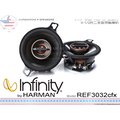 音仕達汽車音響 美國 Infinity REF3032cfx 3.5吋 通用 二音路同軸喇叭 三吋半 HARMAN