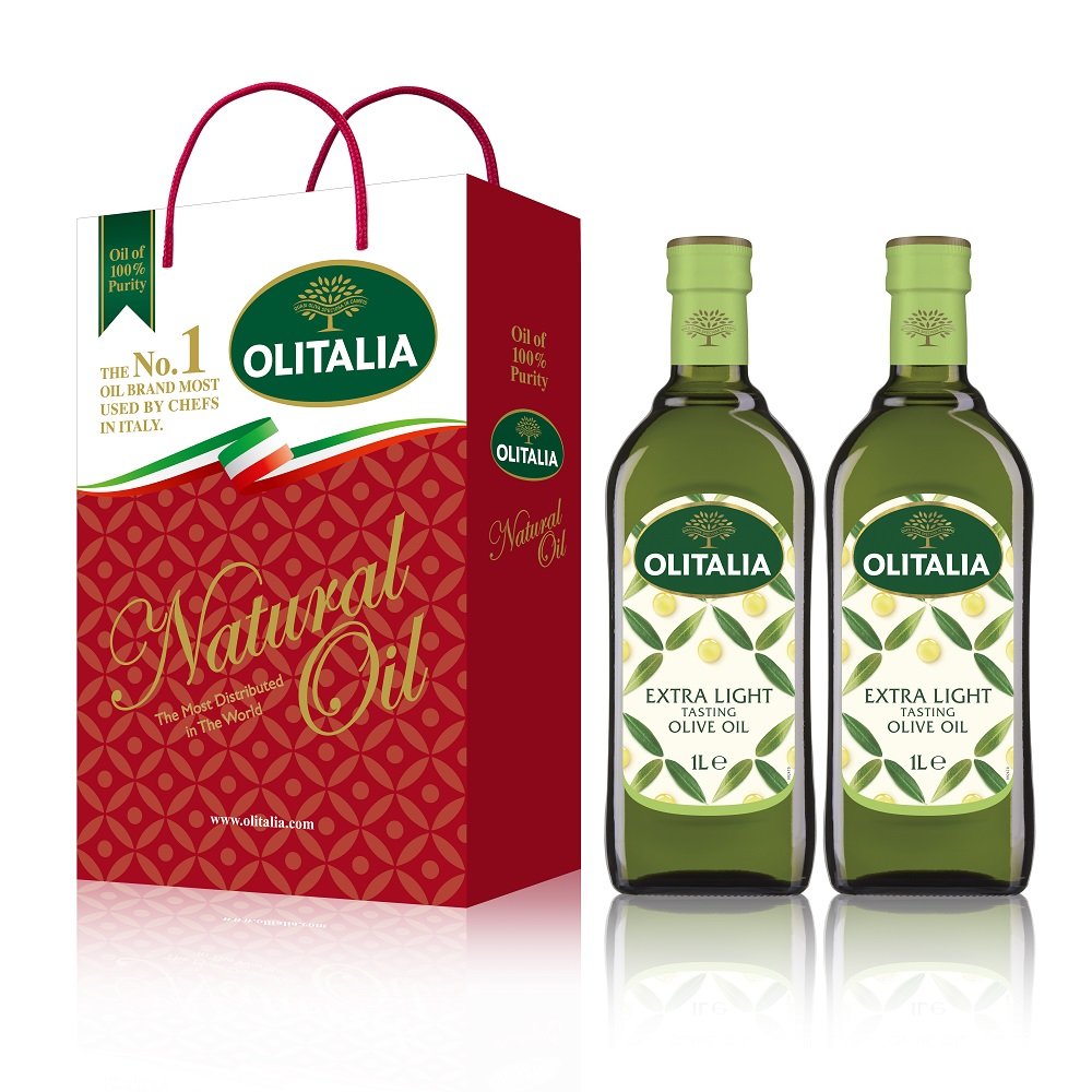 Olitalia 奧利塔精緻橄欖油禮盒組(1000mlx2瓶)