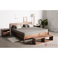 [紅蘋果傢俱]MJ020 北歐 日式 簡約 現代 實木床 雙人床 床