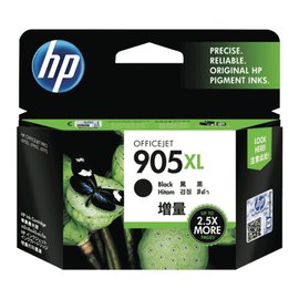 HP 905XL 原廠黑色高容量墨水匣(T6M17AA) for HP OJ Pro 6960/6970