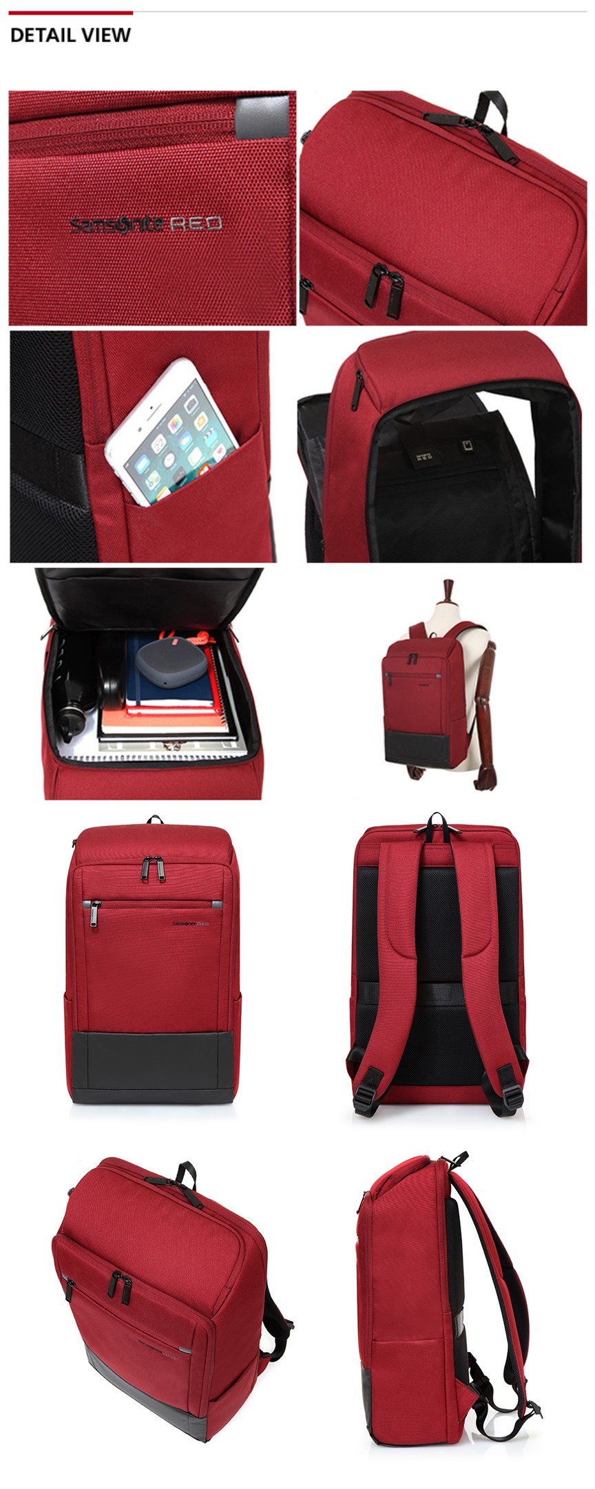 samsonite red bredle