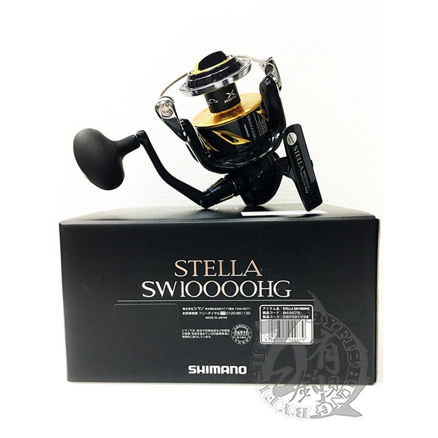 ◎百有釣具◎SHIMANO 19/22 STELLA SW規格:8000PG(03966)  -HG(03965)/10000PG(03967)-HG(044679) 捲線器 ~「剛性」與「滑順」的完美結合