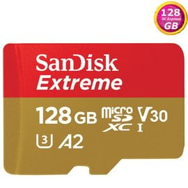 SanDisk 128GB 128G microSD【190MB/s Extreme】microSDXC micro SD