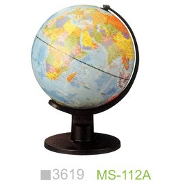 【1768購物網】MS-112A Fucashun 12吋地球儀(塑膠座) 萬事捷 MBS 3619