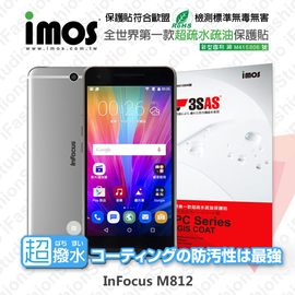 【預購】InFocus M812 iMOS 3SAS 防潑水 防指紋 疏油疏水 螢幕保護貼【容毅】