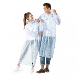 【1768購物網】RCT-650 耐嘉 日系 星星環保雨衣 (KINYO) 男女適合穿