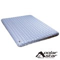 PolarStar 魔術床包-保暖款『藍圓點』P19702 帳篷.露營.睡墊.軟墊.充氣床墊.坐墊.戶外 露營充氣床