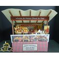 日本DIY模型屋(袖珍屋、娃娃屋)材料包-巴黎麵包店#8841