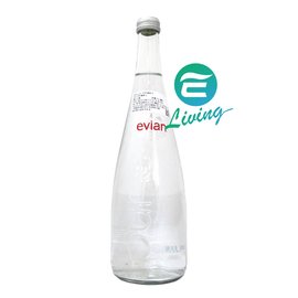 EVIAN GLASS 法國天然礦泉水(750ml X 12瓶) #03372