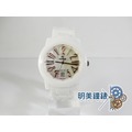 ◎明美鐘錶◎ MIRRO 米羅 雷射感大數字陶瓷錶(白X玫瑰金) 6940G-33615WR