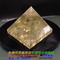 黃水晶金字塔~底部約8.5cm