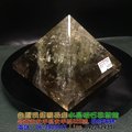 黃水晶[茶晶]金字塔~底部約9.3cm