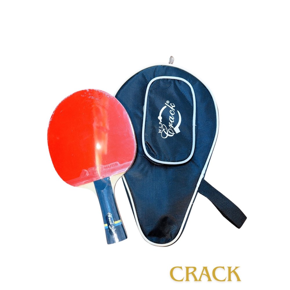 【H.Y SPORT】CRACK 克拉克 桌球拍 乒乓球拍 S-3 刀板 初學 中階拍 (附全拍套) 正版公司貨