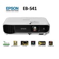 ◆【台北視聽影音投影機專賣】EPSON 愛普生 EB-S41 3LCD 亮彩商用投影機【贈高級線材】