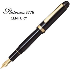 日本 PLATINUM 3776 黑桿金夾 14K金鋼筆(PNB-15000)