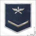 空軍 士兵軍便服 階級臂章