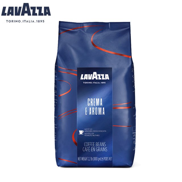 【即期品出清】到期日2025/02/28→義大利【LAVAZZA】CREMA E AROMA咖啡豆(1000g)