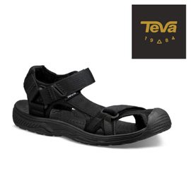 【TEVA】男 Hurricane Toe Pro 護趾水陸機能涼鞋(黑色)