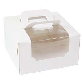 【1768購物網】4吋手提鏤空蛋糕盒-空白無印 -10入/包 (3-2931401) 四吋 包裝用品 兩包特價